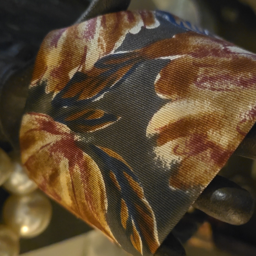 Vintage Christian Dior silk necktie